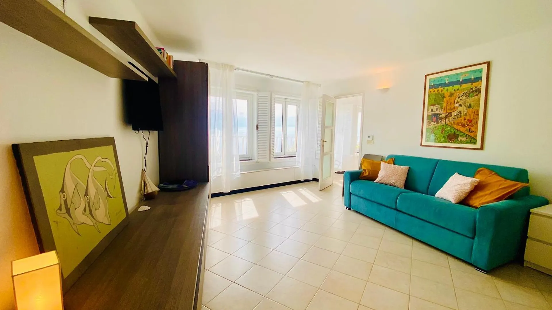 Beautiful Flat With Terrace And Sea View - Free Parking Διαμέρισμα Γένοβα 0*,  Ιταλία