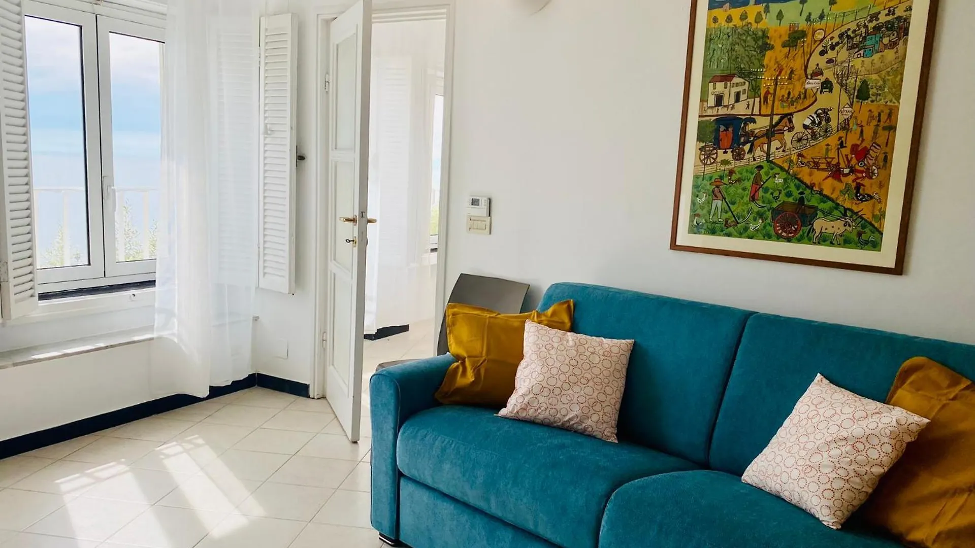 Beautiful Flat With Terrace And Sea View - Free Parking Διαμέρισμα Γένοβα 0*,  Ιταλία